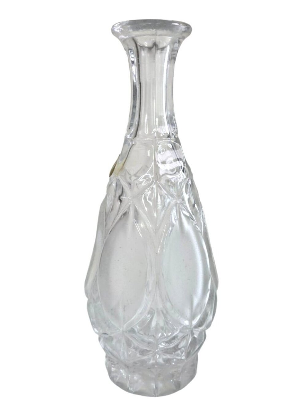 Vtg Princess House Decanter With Stopper Genie Bottle Leaded Crystal 15.5 Inches - Picture 5 of 14
